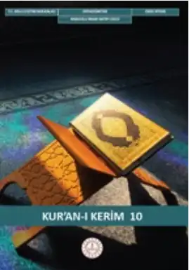 2024-2025 Yılı 10.Sınıf Kuran-ı Kerim Ders Kitabı (Meb Yayınları)