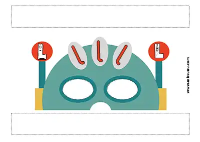 1. Sınıf L Sesi Harfli Maskeler
