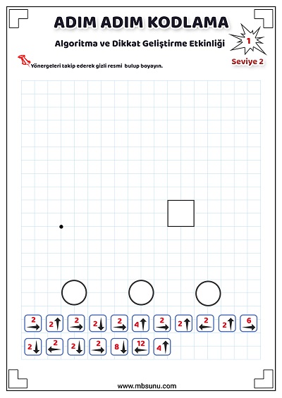 Seviye 2 - Kodlama Etkinliği 1