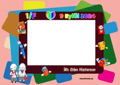 2024 - İlk Gün Hatırası Fotoğraf Çerçevesi (1F)