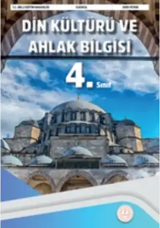 2024-2025 Yılı 4.Sınıf Din Kültürü ve Ahlak Bilgisi Ders Kitabı (MEB Yayınları)