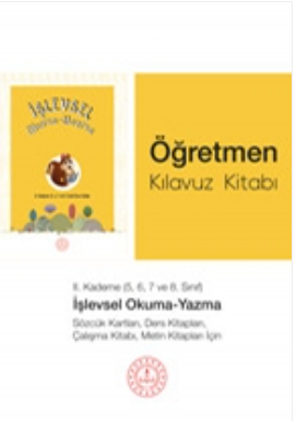 Özel Eğitim İşlevsel Okuma Yazma 2. Kademe Öğretmen Kılavuz kitabı pdf indir