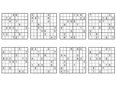 Klasik Sudoku Etkinlikleri (8x8) - Seviye 3