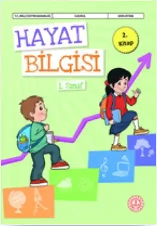 2024 - 2025 Yılı 1.Sınıf Hayat Bilgisi Ders Kitabı (MEB - Maarif) - (2. Kitap)