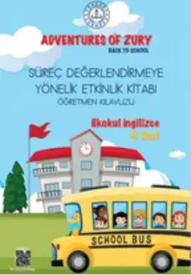 4. Sınıf İngilizce - Adventures of Zury - Süreç Değerlendirmeye Yönelik Öğretmen Kılavuz Kitabı - pdf