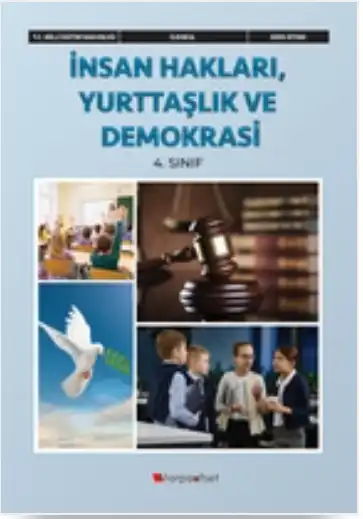 4. Sınıf İnsan Hakları, Yurttaşlık ve Demokrasi Ders Kitabı (Hecce Yayıncılık) pdf indir