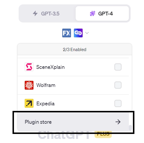 ChatGPT-4 Plugins Storeye Girme