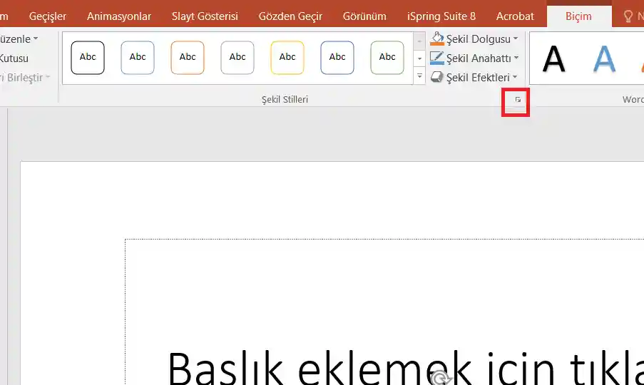 PowerPoint Diyalog Başlatıcı