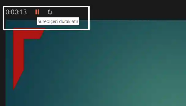 Powerpoint Sunucu Görünümünde Zamanlayıcı