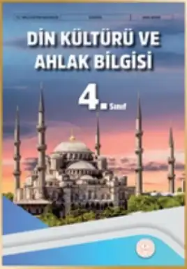 2025-2026 Eğitim Öğretim Yılı İlkokul 4.Sınıf Din Kültürü ve Ahlak Bilgisi Ders Kitabı (MEB Yayınları)