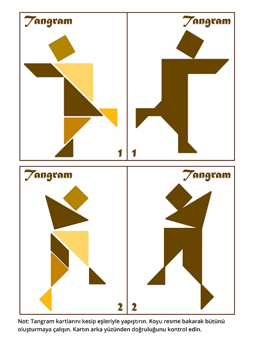 Tangram Kartları