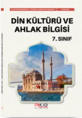 2025-2026 Yılı 7.Sınıf Din Kültürü ve Ahlak Bilgisi Ders Kitabı (Erkad Yayınları)