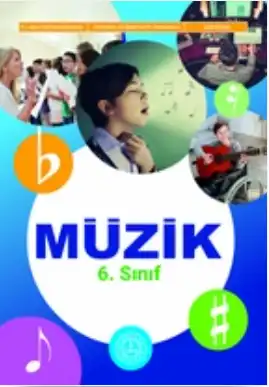 2024-2025 Yılı 6.Sınıf Müzik Ders Kitabı (Meb Yayınları)