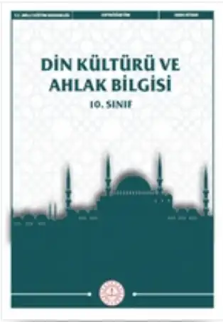 2024-2025 Yılı 10.Sınıf Din Kültürü ve Ahlak Bilgisi Ders Kitabı (Meb Yayınları)