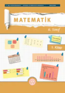 2025 - 2026 Yılı 6. Sınıf Matematik Ders Kitabı (MEB - Maarif) - (1. Kitap)