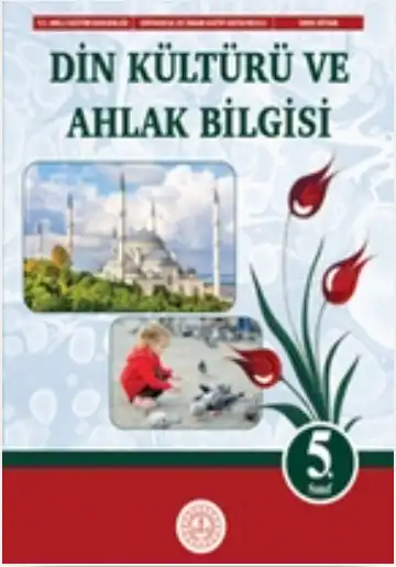 2025-2026 Yılı 5.Sınıf Din Kültürü ve Ahlak Bilgisi Ders Kitabı (MEB Yayınları)