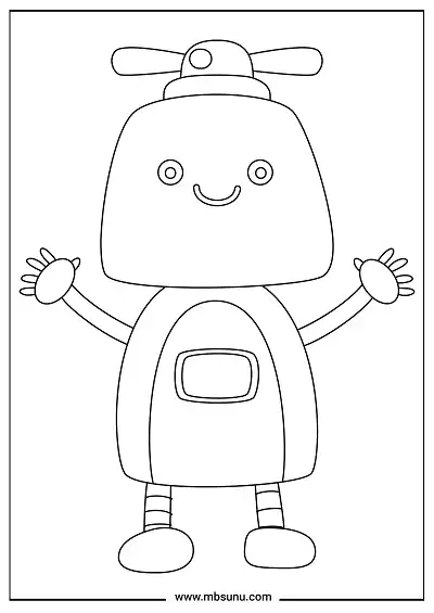Robot boyama - Model 25