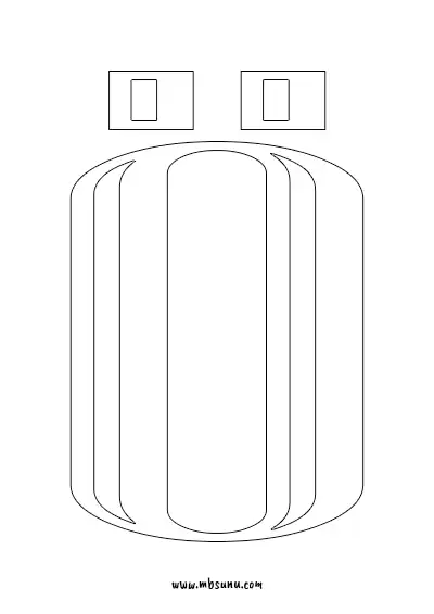 Boyamaya Uygun Png Ö Harfi - Model 12