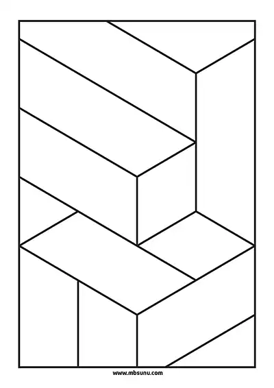3D Geometrik Boyama 11