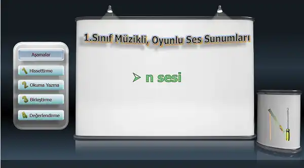 Maarif Model - 1.Sınıf Müzikli N Sesi Sunumu
