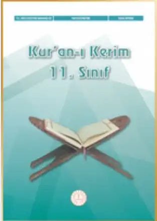 2025-2026 Yılı 11.Sınıf Seçmeli Kuranı Kerim Ders Kitabı (Meb Yayınları)
