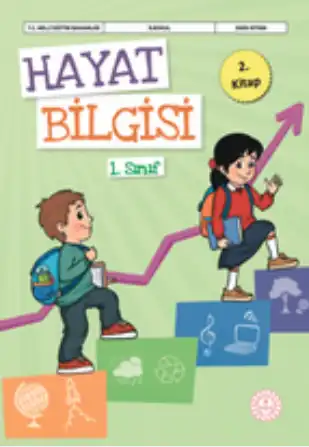 2025 - 2026 Yılı İlkokul 1. Sınıf Hayat Bilgisi Ders Kitabı (MEB - Maarif) - (2. Kitap)