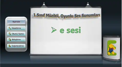 Maarif Model - 1.Sınıf Müzikli E Sesi Sunumu