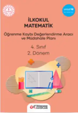 4. Sınıf Matematik - Öğrenme Kayıpları Değerlendirme Aracı ve Müdahale Planı (2. Dönem)