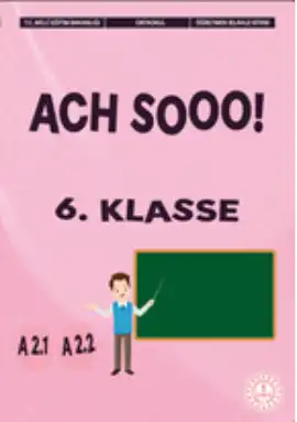 2025-2026 Yılı 6. Sınıf Ach Sooo A 2.1 Almanca Öğretmen Kitabı