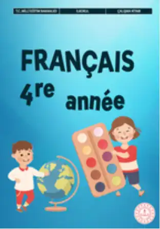 2025-2026 Yılı İlkokul 4. Sınıf Fransızca (Français) Çalışma Kitabı (Meb Yayınları)