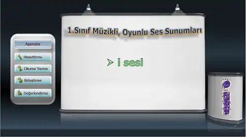 Maarif Model - 1.Sınıf Müzikli İ Sesi Sunumu