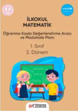 1. Sınıf Matematik - Öğrenme Kayıpları Değerlendirme Aracı ve Müdahale Planı (2. Dönem)