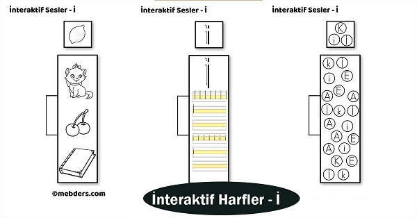 1. Sınıf İlk Okuma İ Sesi - Katlı İnteraktif Ses Etkinliği