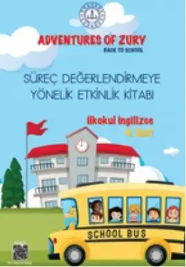 4. Sınıf İngilizce - Adventures of Zury - Süreç Değerlendirmeye Yönelik Etkinlik Kitabı - pdf