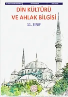 2024-2025 Yılı 11.Sınıf Din Kültürü ve Ahlak Bilgisi Ders Kitabı (Meb Yayınları)