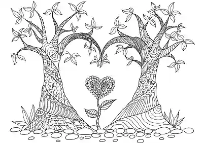 Kalpli Mandala Ağaç Boyama