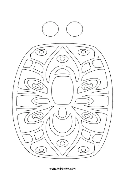 Boyamaya Uygun Png Ö Harfi - Model 6