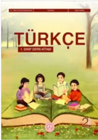 2024-2025 Yılı 1.Sınıf Türkçe Ders Kitabı (MEB - Maarif) - (2. Kitap)