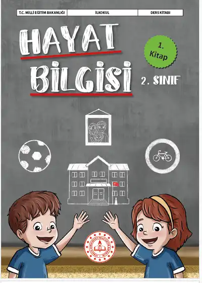 2025 - 2026 Yılı 2. Sınıf Hayat Bilgisi Ders Kitabı (MEB - Maarif) - (1. Kitap)