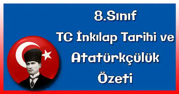 8. Sınıf T.C. İnkılap Tarihi - Mustafa Kemal’e Suikast Girişimi (15 Haziran 1926) Konu Özeti (Semih Yayınları)
