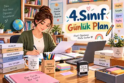 2026 - 2027 Yılı 4. Sınıf 1. Hafta Günlük Planları