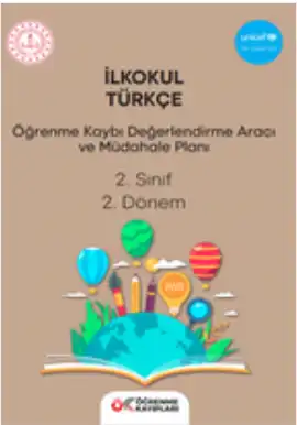2. Sınıf Türkçe - Öğrenme Kayıpları Değerlendirme Aracı ve Müdahale Planı (2. Dönem)