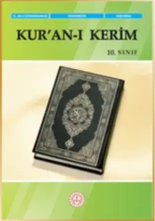 2025 - 2026 Yılı Lise 10. Sınıf Seçmeli Kuranı Kerim Ders Kitabı (MEB Yayınları)