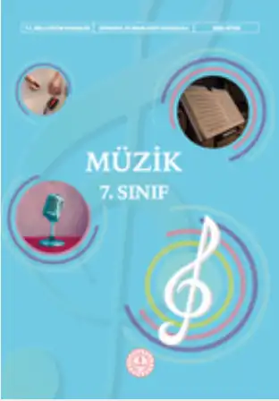 2025-2026 Yılı Ortaokul 7. Sınıf Müzik Ders Kitabı (Meb Yayınları)