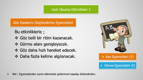 Hızlı okuma sunusu 1