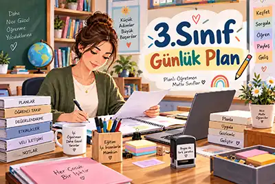 2026 - 2027 Yılı 3. Sınıf 1. Hafta Günlük Planları