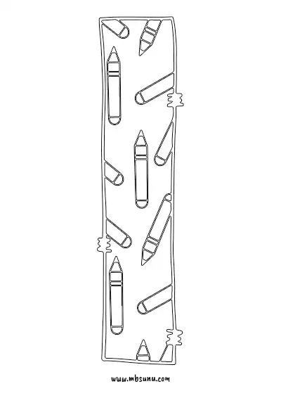 Boyamaya Uygun Png I Harfi - Model 14
